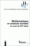 RHSH n°6 - Mathematiques et Sciences sociales au cours du XXe siècle