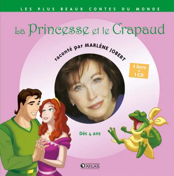 Jeux et Jouets Musique CD / livres CD La Princesse et le Crapaud, Livre CD Marlène Jobert