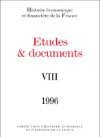 ÉTUDES ET DOCUMENTS - 1996