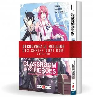Livres Mangas Classroom for Heroes - Pack promo vol. 01 et 02 Koara KISHIDA