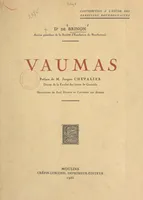 Vaumas, Contribution à l'étude des paroisses bourbonnaises