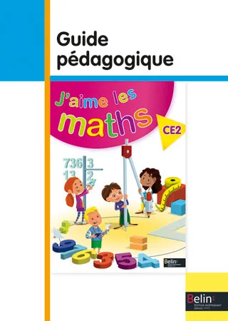Livres Scolaire-Parascolaire Primaire J'aime les maths CE2, Guide pédagogique Olivier Graff, Patrice Gaspard