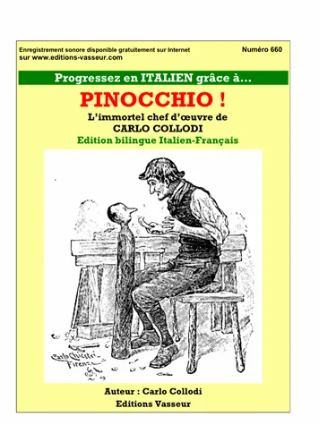 Pinocchio Carlo Collodi, Jean-Pierre Vasseur