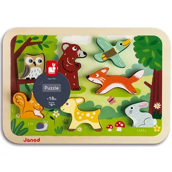 CHUNKY PUZZLE - ANIMAUX FORET