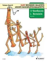 From Beethoven to Bernstein, Vol. 2. 4 recorders (SATB). Partition d'exécution.