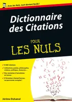 Dictionnaire des citations pour les nuls