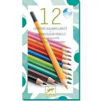 12 crayons aquarellables – classique