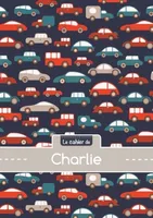 Le cahier de Charlie - Petits carreaux, 96p, A5 - Voitures