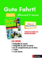 Gute Fahrt ! 2ème année - manuel numérique - cdrom - tarif non adoptant