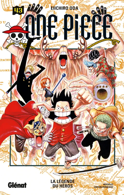 Jeux et Jouets Livres Livres pour les  9-12 ans BD - Manga One Piece Edition Originale, 43, La légende du héros Eiichiro Oda