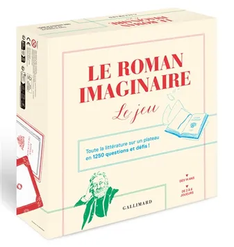 Le Roman Imaginaire - Le Jeu - Toute la littérature sur un plateau en 1250 questions et défis