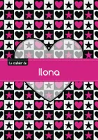 Le cahier d'Ilona - Petits carreaux, 96p, A5 - C ur et étoile