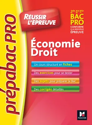 PREPABAC - Economie-Droit - Bac Pro - Nº1