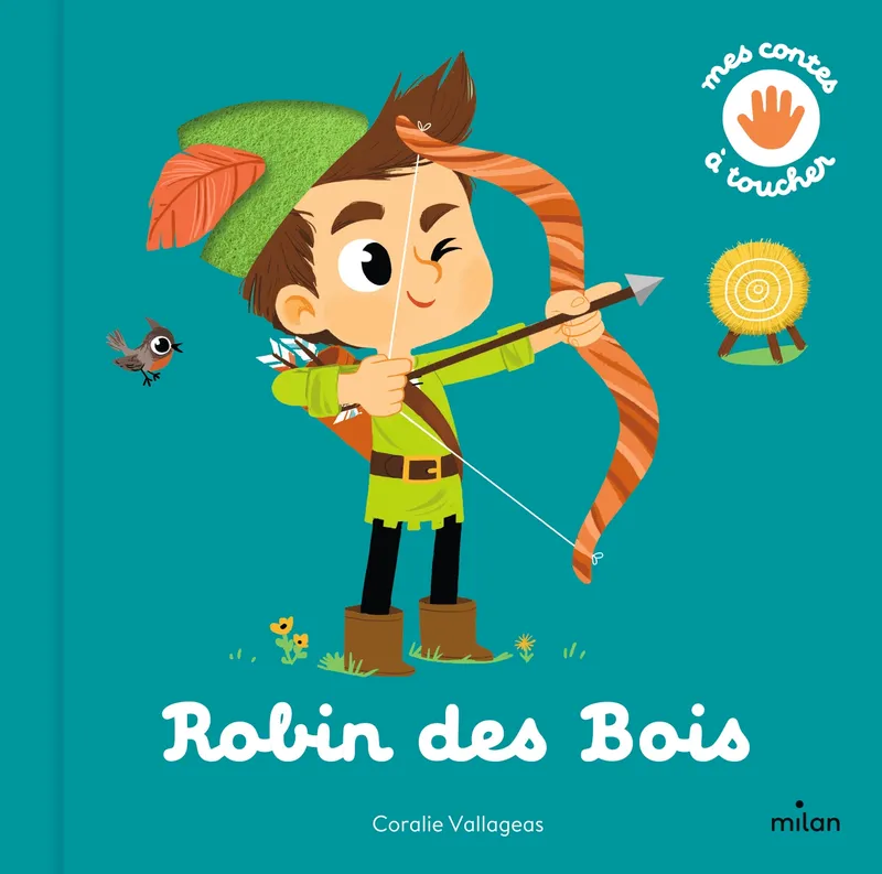 Jeux et Jouets Livres Livres pour les 0-3 ans Livres animés, pop up Robin des Bois Coralie Vallageas