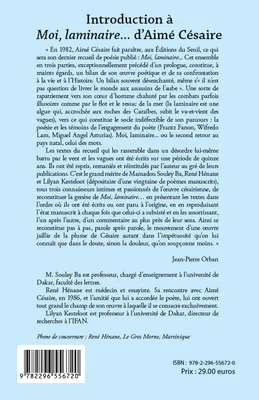 Introduction à <em>Moi laminaire</em>... d'Aimé Césaire, Une édition critique
