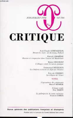 Critique 565-566