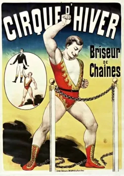 Carnet ligné Affiche Cirque d'Hiver