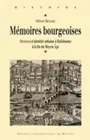 Mémoires bourgeoises, Memoria et identité urbaine à Ratisbonne à la fin du Moyen âge