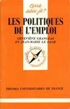 Livres Économie-Droit-Gestion Sciences Economiques Les politiques de l'emploi Geneviève Grangeas, Jean-Marie Le Page