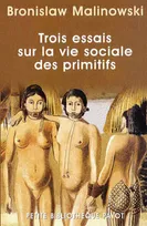 Trois essais sur la vie sociale des primitifs 1_ere_ed