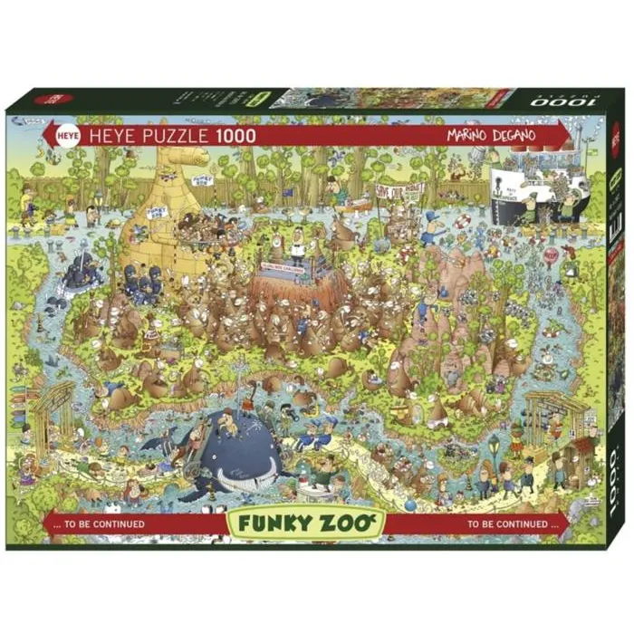 Jeux et Puzzles Puzzles Puzzle 1000 pcs - Funky Zoo Australian Habitat Puzzle