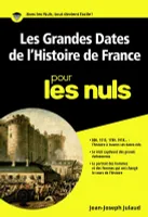 Les grandes dates de l'histoire de France pour les Nuls, Format poche
