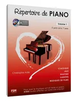 Répertoire de Piano Vol. 1, À partir de la 1re année