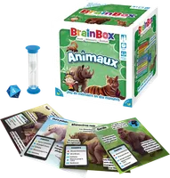 Jeux et Jouets Jeux de société Jeux d'observation, de rapidité, de mémoire Jeux d'observation et de rapidité BrainBox: Animaux Brainbox
