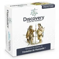Discovery - Le jeu de l'évolution. Préhistoire - Édition 2019, Retracez tous ensemble les grandes étapes de l'évolution de l'humanité. Jeu de 110 cartes