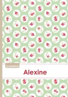 Le carnet d'Alexine - Lignes, 96p, A5 - Roses Tea time