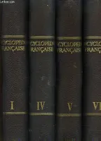 L'Encyclopédie Française. Incomplet, 8 volumes (I, IV, V, VI, VII, VIII, X et XV).