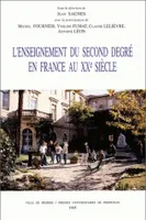 L'enseignement du second degré en France au XXe siècle, colloque national d'histoire, Béziers, le 11 juin 1994