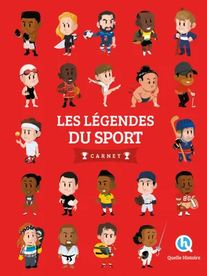 Les légendes du sport - Carnet (2nde Ed)