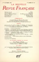 La Nouvelle Revue Française N' 82 (Octobre 1959)