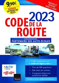 Code de la route 2023 Activ Permis