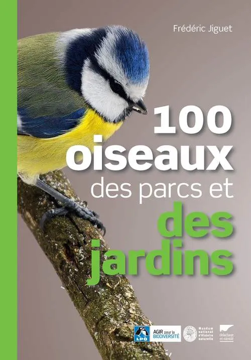 Livres Écologie et nature Nature Faune 100 oiseaux des parcs et des jardins Frédéric Jiguet