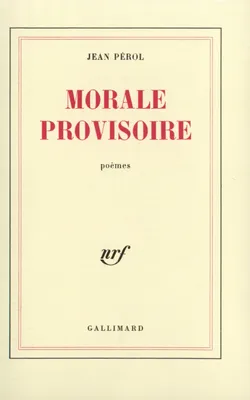 Morale provisoire