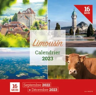 Calendrier 2023, Limousin