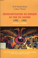 Démocratisation en Afrique au sud du Sahara, 1992-1995