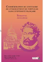 Commémoration du centenaire de l'enseignement du portugais dans l'université française, Sorbonne 1919-2019