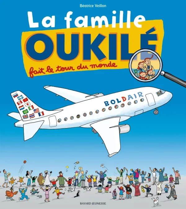 Livres Jeunesse de 3 à 6 ans Albums La famille Oukilé, FAMILLE OUKILE FAIT LE TOUR DU MONDE Elena Iribarren