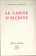 Le Cahier d'Alceste