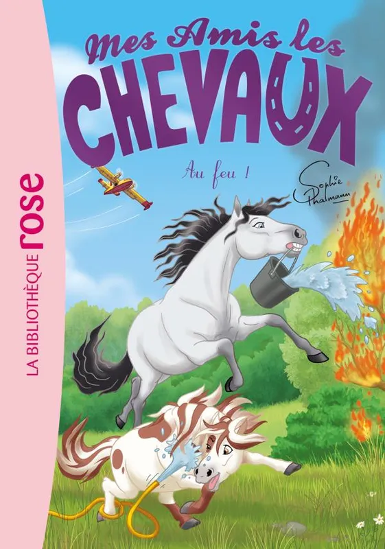 Livres Jeunesse de 6 à 12 ans Romans 30, Mes amis les chevaux / Au feu ! / Ma première bibliothèque rose Hachette Livre