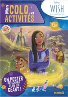 Disney Wish - Mon colo et activités + poster - Un poster détachable et un jeu géant !