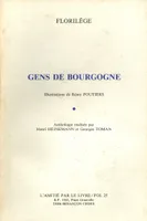 Gens de Bourgogne Anthologie, anthologie