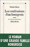 Les Confessions d'un Bourgeois, roman