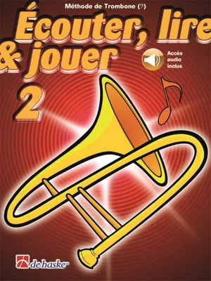 Écouter, Lire & Jouer 2 Trombone - Clé de Fa, Audio en ligne