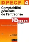 DECF, annales 2005, 4, Comptabilité générale de l'entreprise - DPECF 4 - 15ème édition - Cas pratiques, DPECF 4