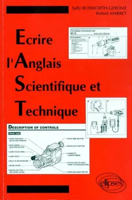 Écrire l'Anglais Scientifique et Technique (E.A.S.T.), Livre