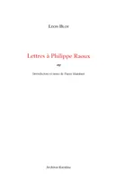 Lettres à Philippe Raoux